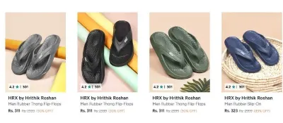 HRX Flip-Flops at ₹311