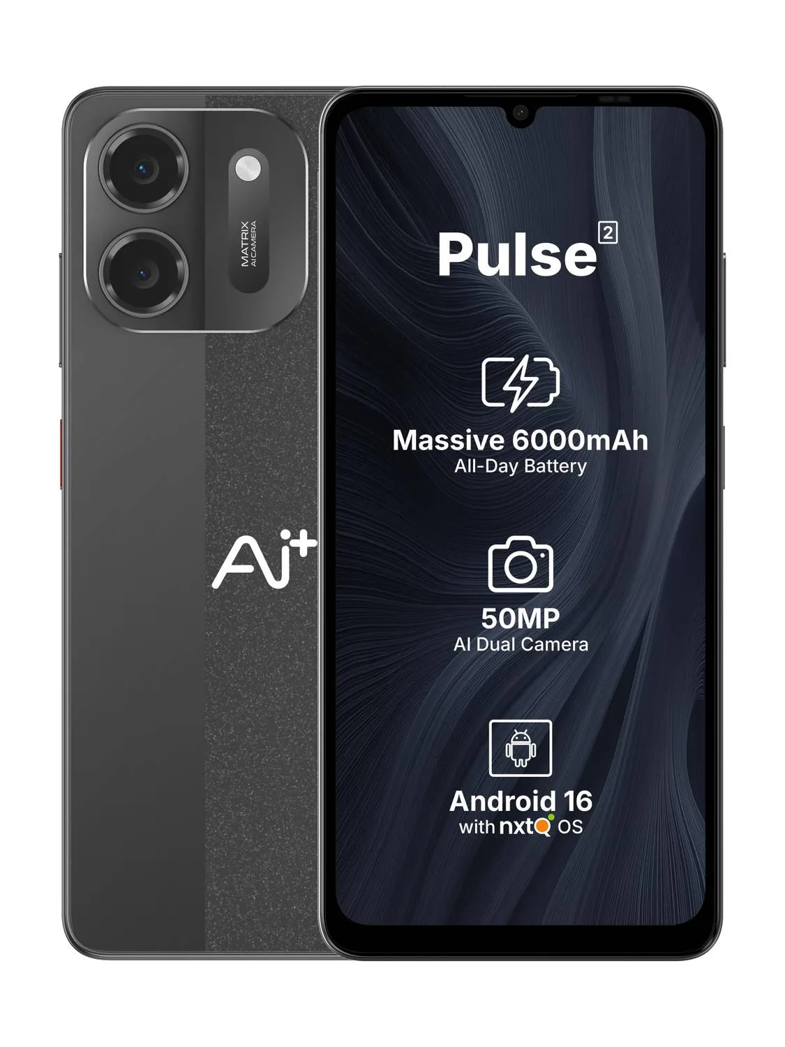 Ai+ Pulse 2 (4GB + 128GB) at ₹9,999