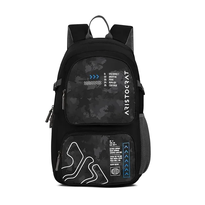 Aristocrat Terrain 32L Laptop Backpack (Upto 17"), 2 Compartments at ₹694