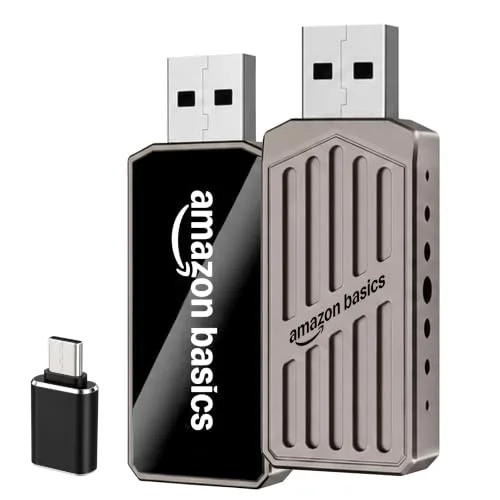 Amazon Basics 2-in-1 Wireless CarPlay & Android Auto Adapter,Convert Wired to Wireless CarPlay Adapter,No Delay and Stable Control Mini Size at ₹1,171