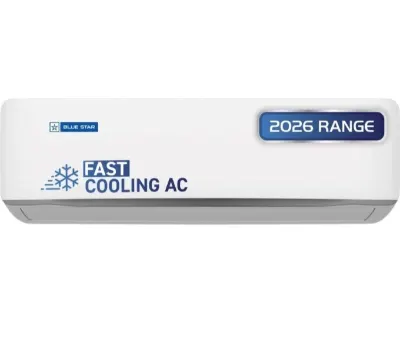 Blue star 2026 Model 1.46 Ton 3 Star Split Inverter AC at ₹32,240