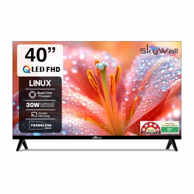 Skywall 40 inch QLED FHD at ₹13,299