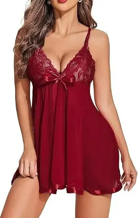 Soft Net Babydoll Lingerie Set | Lightweight at ₹99