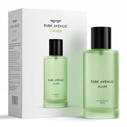 Park Avenue Allure Women EDP 100ml | Long Lasting Perfume for Woman | Pear, Lavender, Jasmine, Musk & Vanilla| Fresh, Citrusy, Floral, Warm  at ₹256