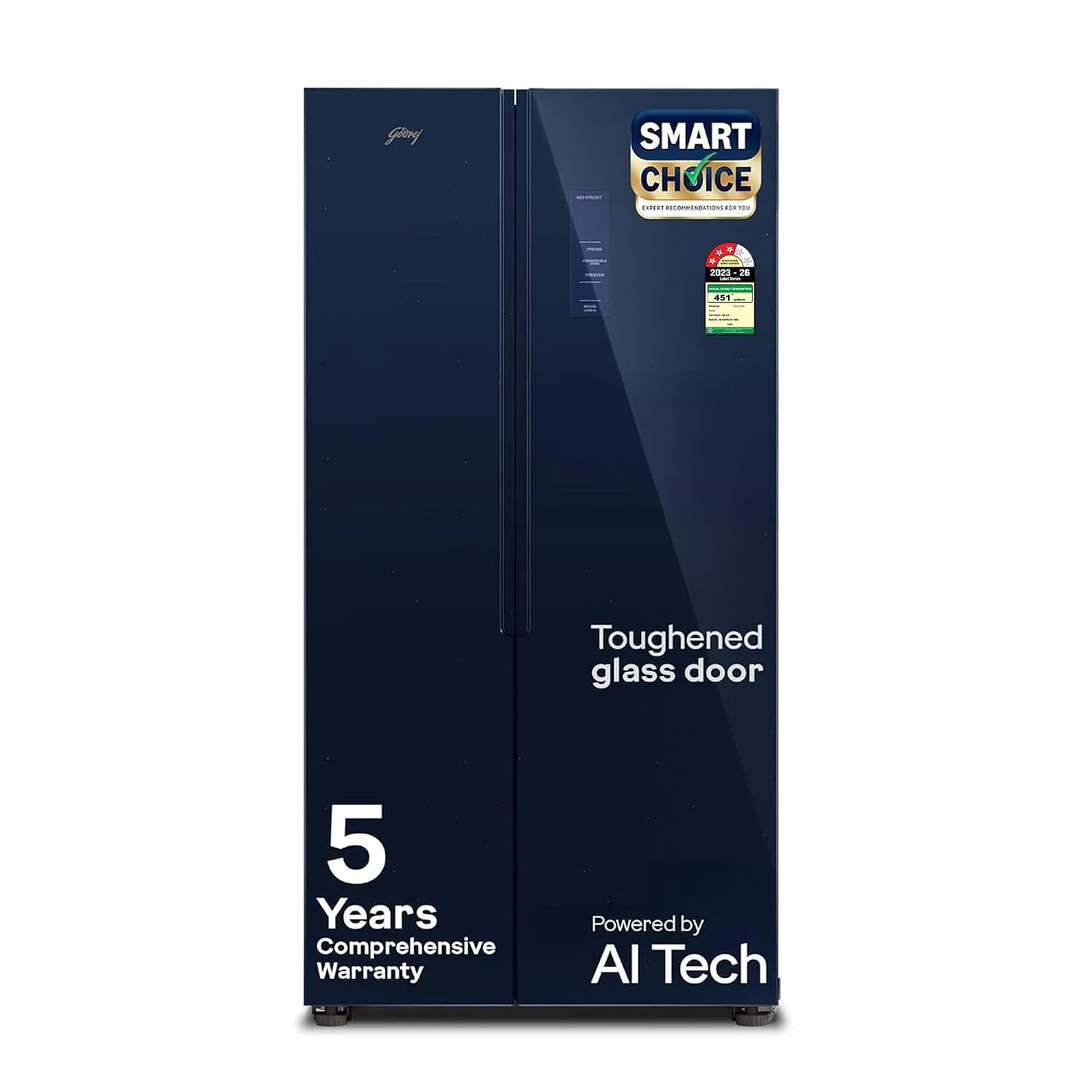 Godrej 600L, 5 Years Comprehensive Warranty Refrigerator at ₹54,890