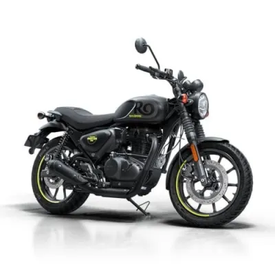 Royal Enfield Hunter 350 with Disc & Alloy Wheels Motorcycle (Graphite Grey) Booking for Ex-Showroom Price at ₹1,61,453