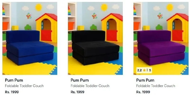 PUM PUM Inflatable Sofa and Bed, Amore Mattress and 6 more