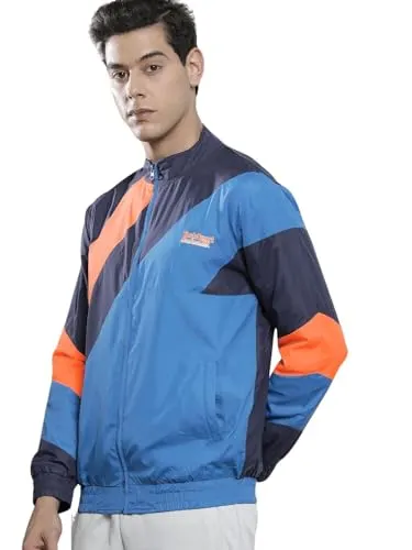The Indian Garage Co Men's Regular Fit Placement Print WindCheater at ₹425