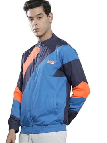 The Indian Garage Co Men's Regular Fit Placement Print WindCheater at ₹425