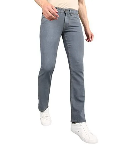 Neostreak Men's Washed Bootcut Jeans Stretchable at ₹429