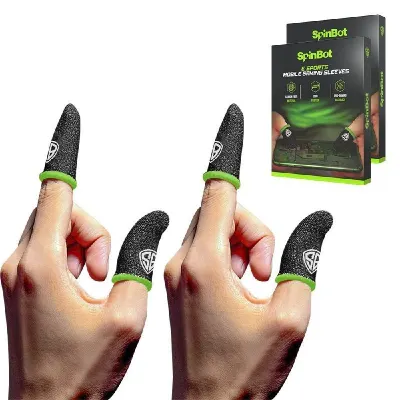 SpinBot Thumb & Finger Sleeve for Mobile Game (4 pieces at ₹219