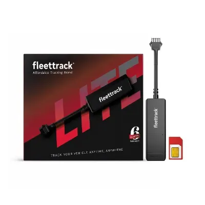 Fleettrack 4G Lite GPS Tracking Device with 1 Year Free App at ₹807