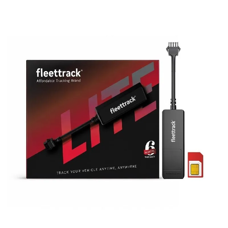 Fleettrack 4G Lite GPS Tracking Device with 1 Year Free App at ₹807