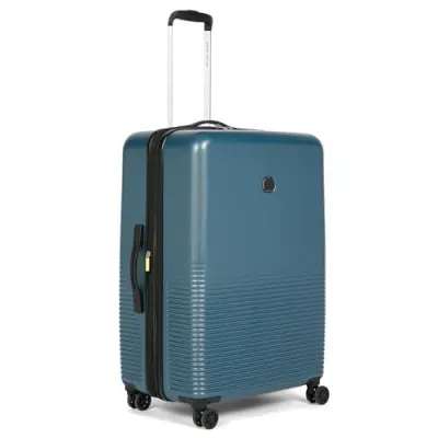 DELSEY PARIS Marina 75 cms Large Check-in Polycarbonate Hard Sided 8 Wheels and Expandable Spinner Suitcase/Trolley Bag for Travel with TSA  at ₹4,634