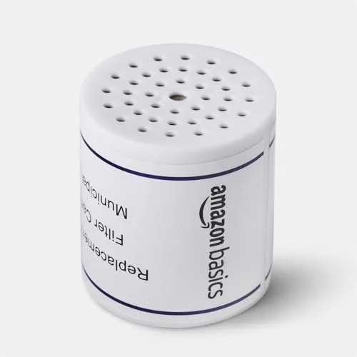 Amazon Basics Replacement Cartridge for Shower Head | Hard Water Softener | Fits All Amazon Basics Shower Filters | Ideal for Municipal Wate at ₹293
