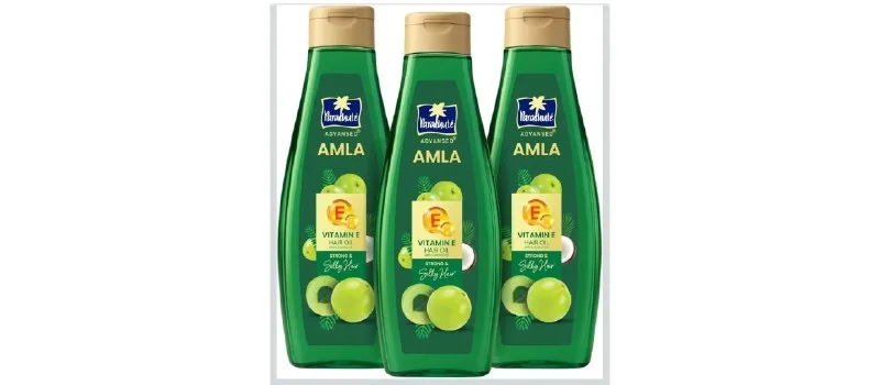Parachute Advansed Amla Hair Oil with Vitamin E (5003 x undefined) at ₹320