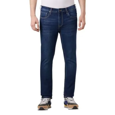 Pepe Jeans Men's Slim Fit Jeans | Mid Rise | Stretchable Fabric | Jeans for Men | Available in Plus Size at ₹820