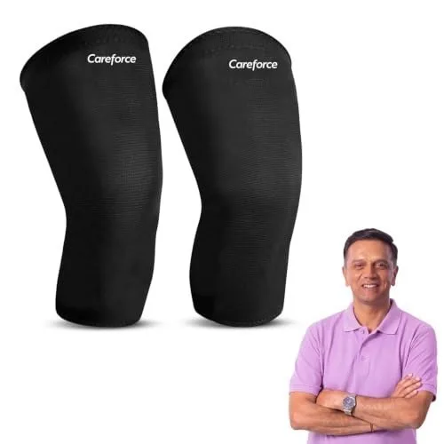 Careforce Knee Caps for Women Knee Support for Men Bamboo Knee Cap for Men Bamboo Compression Knee Sleeves Knee Brace for Knee Pain Relief P at ₹99
