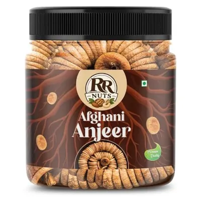 RR NUTS Premium Dried Anjeer/Figs 1kg| Afghani Anjeer | Low at ₹385
