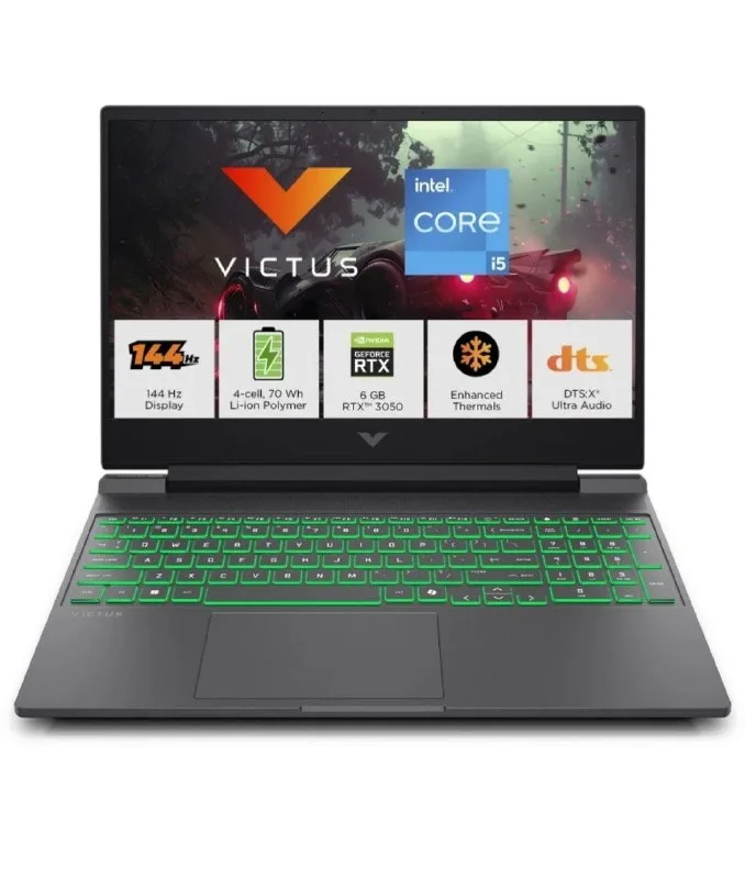 HP Victus Intel Core i5 13th Gen 13420 H - (16 GB/512 GB SSD/Windows 11 Home/6 GB Graphics/NVIDIA GeForce RTX 3050) Gaming Laptop at ₹76,490