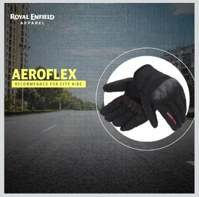 Royal Enfield Aeroflex Riding Gloves at ₹748