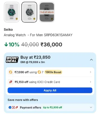 Seiko watch deals worth checking out!