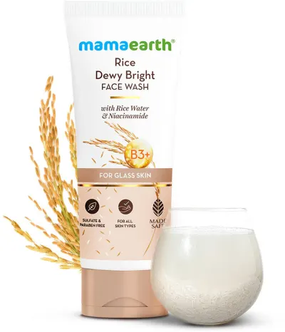 Mamaearth Rice Water Facewash (200ml) at ₹199