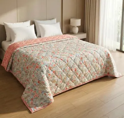BSB HOME Ultrasonic Quilted AC Comforter 220 GSM|Premium Mic at ₹499