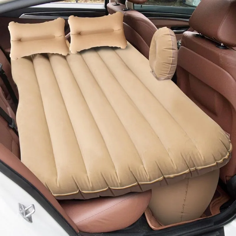 TEKCOOL PVC Car Inflatable Bed with Pump & 2 Air Pillows at ₹1,424