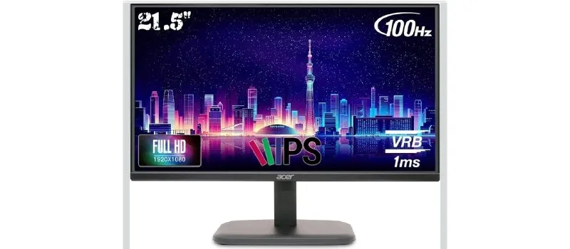 Acer 21.5-inch FHD Monitor at ₹5,220