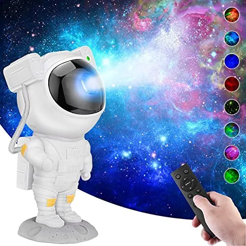 Desidiya® Space Projecting Lamp with Remote Control - 360° Adjustable Timer Kids Space Nebula Night Light, for Gifts,Baby Room Decor, Gaming at ₹515