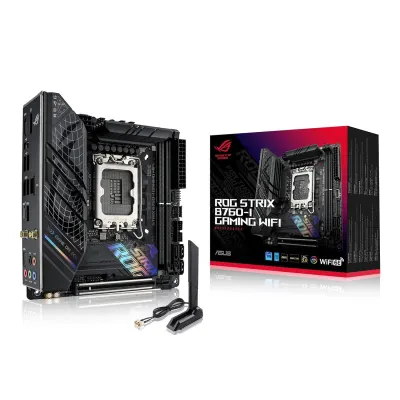 ASUS Rog Strix B760-I Gaming WiFi Intel B760(13Th&12Th Gen) Lga 1700 Mini ITX Motherboard at ₹12,791