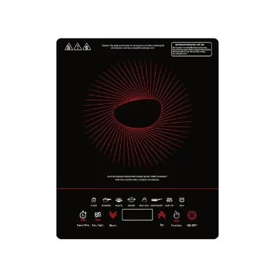 Pigeon By Stovekraft ABS Plastic Acer Plus Induction Cooktop 1800 Watts With Feather Touch Control - Black at ₹2,199