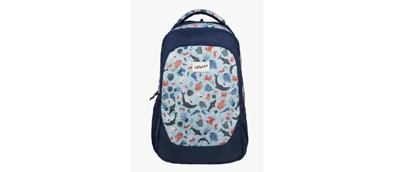 F GearPanya Navy Ocean Odes 21L School Backpack (21 Litre) at ₹479