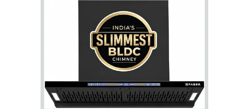 Faber SLIMX 90cm 1500m³/hr BLDC Autoclean Chimney at ₹20,489