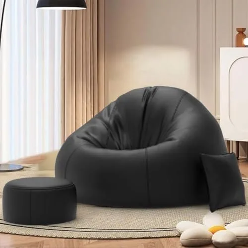 Biggie Bean Bag Chair with Beans Filled 4XL Comfort Haven at ₹1,779