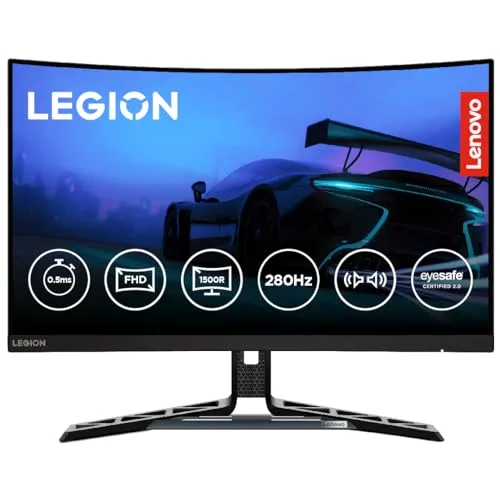 Lenovo Legion R27fc-30, 27 Inch (68.58cm), FHD 1920x1080, 240Hz, Black, 0.5ms, AMD FreeSync, NVIDIA G-Sync, 99% sRGB, Speaker, 2xHDMI, 1xDP, at ₹13,24