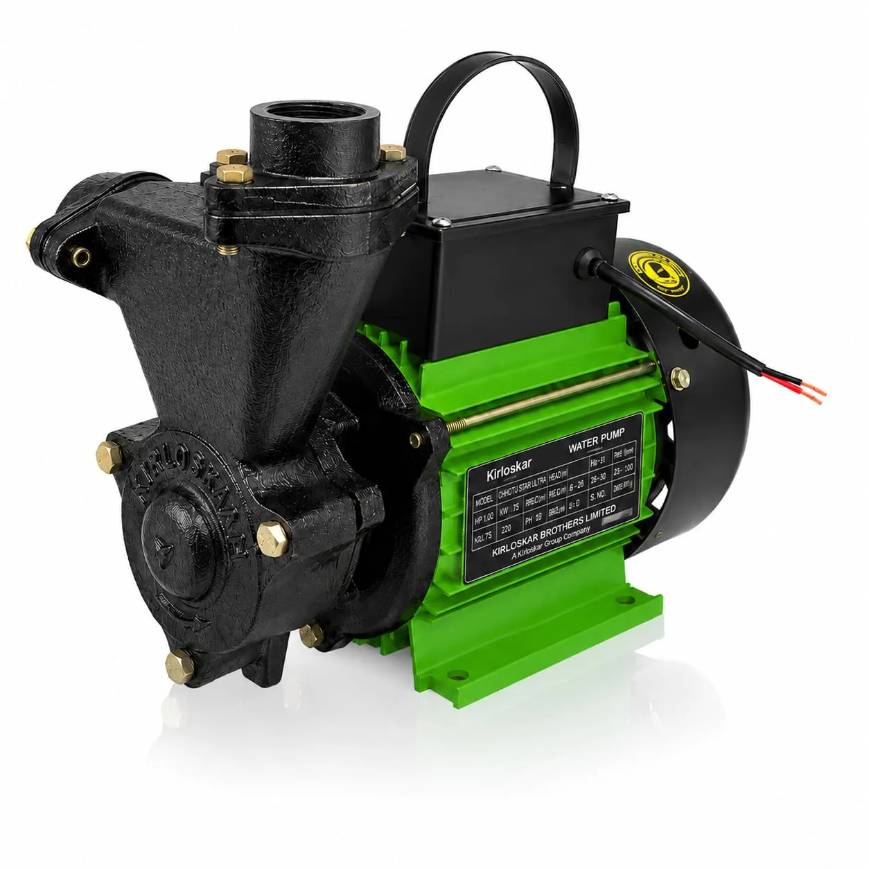 Kirloskar Chhotu Star 1HP High Pressure Water Pump at ₹4,369