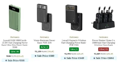 Upto 70% Off On Portronics Products