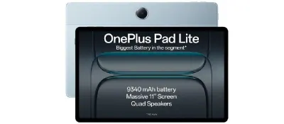 OnePlus,Pad Lite, 11-inch (27.94 CM), LCD, 6GB RAM, 128GB ROM at ₹18,499
