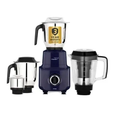 V-Guard Citius 750 Watt Juicer Mixer Grinder for Kitchen | 3 at ₹2,880