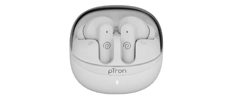 pTron Bassbuds Indie In-ear TWS Earbuds W/ 10mm at ₹599