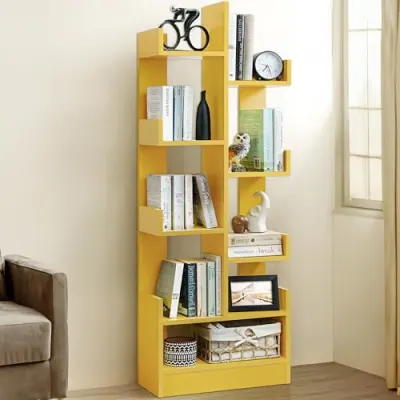ABOUT SPACE Open Book Shelf Book Storage Display Rack - Wooden Multipurpose Book Storage Display Organizer Rack with Solid Finish Showcase S at ₹2,279