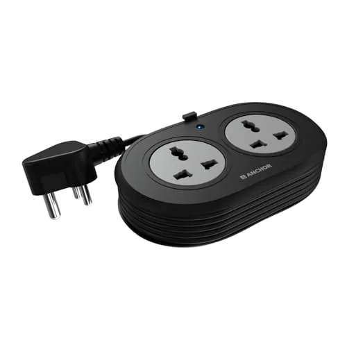 Anchor by Panasonic 2 Universal Socket Extension Board, 6A S at ₹259