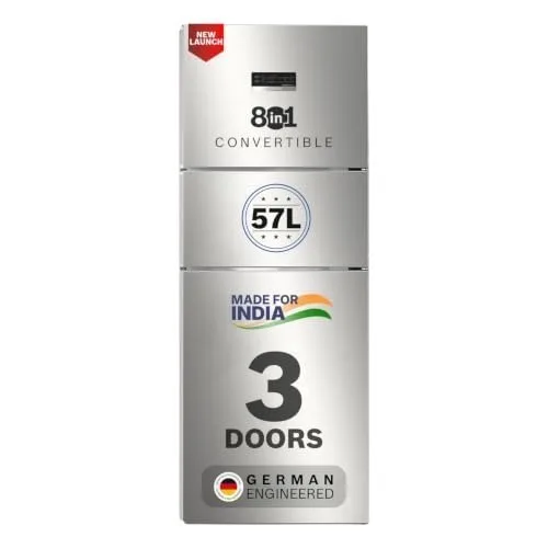 Bosch 302L, 3 Star, MaxFlex Convert Frost Free Triple Door Refrigerator at ₹30,490