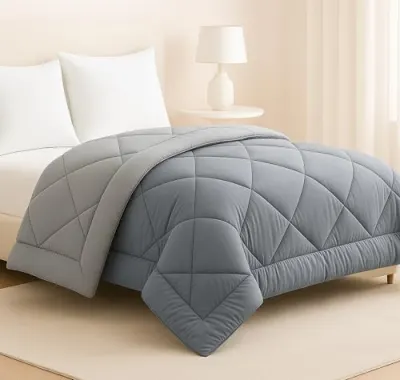 BSB HOME Luxury Reversible Comforter Double Size | Dual Colo at ₹829