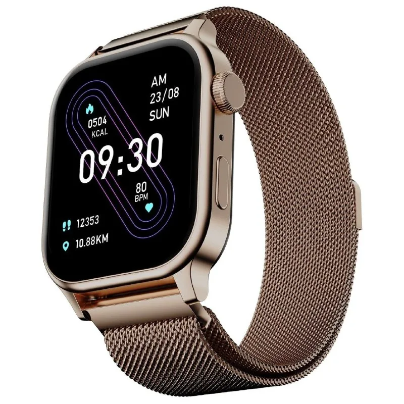 Fire‑Boltt Rise Round Smart Watch 1.85″ HD Display with Bluetooth Calling at ₹234