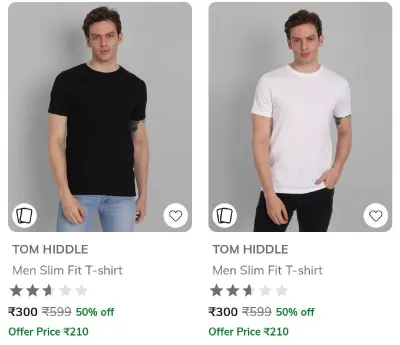 OverSized Tshirts from ₹300