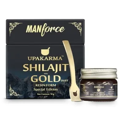Manforce shilajit/Shilajit Gold Resin - 10g | 500mg/Serving at ₹99