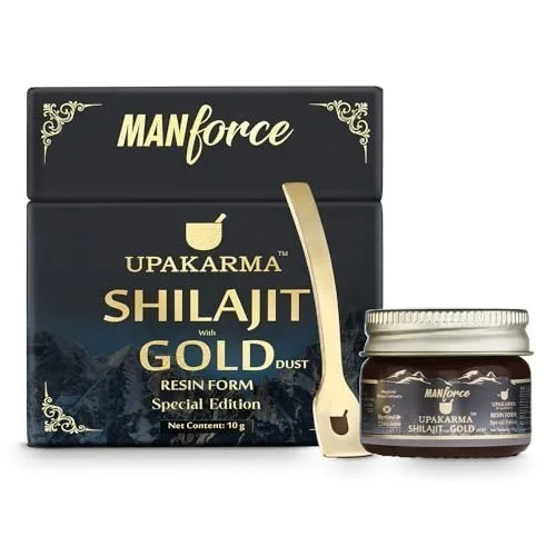 Manforce shilajit/Shilajit Gold Resin - 10g | 500mg/Serving at ₹99